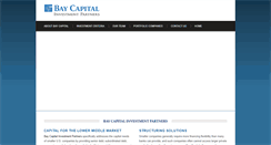 Desktop Screenshot of baycapllc.com